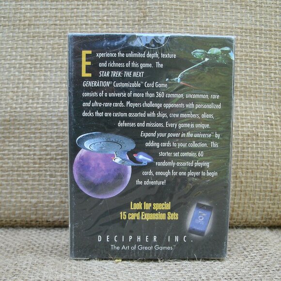 Star Trek the Next Generation Card Game Starter Set - Picture 4 of 11